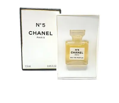 £19.95 • Buy Chanel No 5 Mini Perfume Splash 1.5ml Edp Womens Perfume Boxed Free Delivery