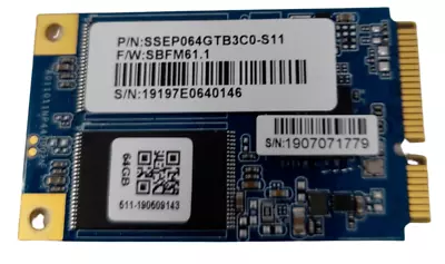 £7.99 • Buy Phison SSEP064GTB3C0-S11 64GB MSATA SSD Solid State Drive 90%-99% Health