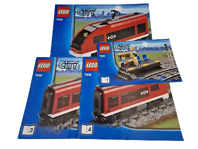 Lego® TRAIN Railway 7938 Instructions RC Passenger Train Set • $13.15