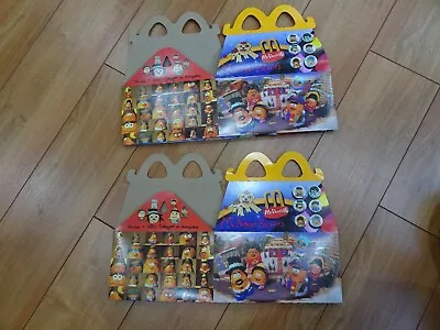 (2) 2023 McDonalds Kerwin Frost McNugget Buddies Adult Happy Meal Box (BOX ONLY) • $6.96