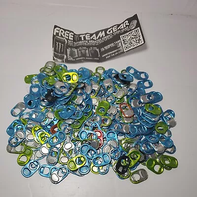 $11.25 • Buy 200+ Monster Energy Can Tabs - Unlock The Vault - Mostly Blue/Green 