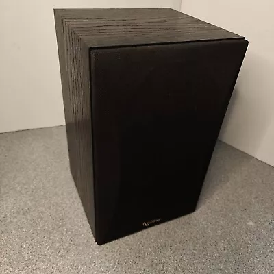 Vintage Infinity SM65 2 Way Bookshelf Single Speaker W/Black Ash Wood Cabinet • $39