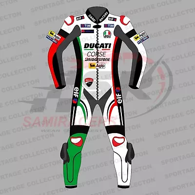 MotoGP Ducati Corse Motorcycle/Motorbike Biker's Leather Racing Suit Model 2018 • $299.99