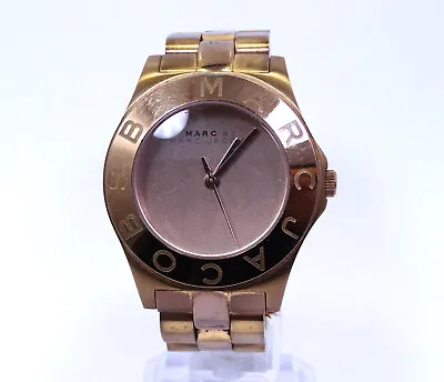 MARC BY MARC JACOBS Blade Rose Gold Tone Steel Watch Ladies Watch MBM3127 • $65