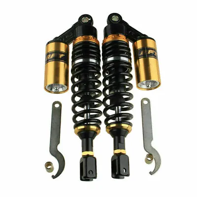 340mm Motorcycle Air Shock Absorbers Suspension For Yamaha VMAX XJR1200 Black • $145.68