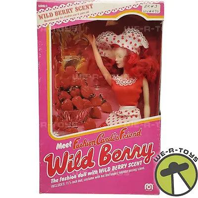 Fashion Candi's Friend Wild Berry Scented Doll 1980 Mego 93090-3 NRFB • $71.95