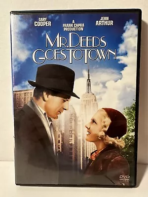 Mr. Deeds Goes To Town DVD Gary Cooper & Jean Arther (Great Condition) • $9.67