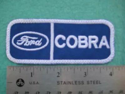 Ford Cobra GT 350 GT 500 Racing Service  Parts Dealer  Hat Uniform Patch • $9.99