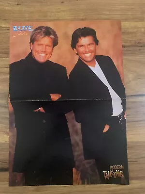 MODERN TALKING ORIGINAL MIDDLE East Turkish Magazine GIFT POSTER • $19.99