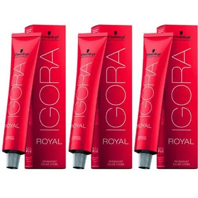 Schwarzkopf Igora Royal 60ml Hair Colour - All Colours Available  • £6.99