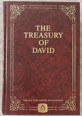 The Treasury Of David By C.H. Spurgeon Vol. 1 Psalms 1-87 SignedBy Jerry Falwell • $15