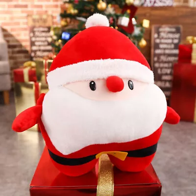 BIGTREE 11″ Pillow Festive Christmas Soft Cushion Santa Claus • $15.99