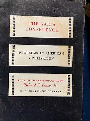 The Yalta Conference By Richard Fenmo • $5