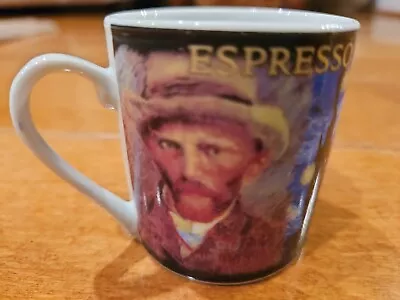 $4.97 • Buy Gogh Gear Demitasse Espresso Cup-Van Gogh Mini Coffee Cup 3 Oz