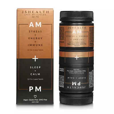 JS HEALTH AM + PM FORMULA 30t+30t MORNING AND NIGHT FORMULA • $69.95