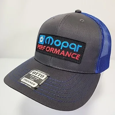 Mopar Performance Patch Hat Otto Trucker Adjustable Snapback New Dodge Custom • $27.95