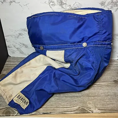 Vintage Norcon Hockey Pants Blue Decoration Display Man Prop Made In USA As Is • $39.99