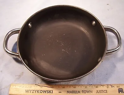 $9.99 • Buy QVC COOK'S ESSENTIALS 8” NON-STICK 18/10 Stainless  ImpactBase Skillet FRY PAN