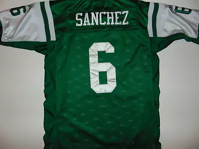 New York NY Jets MARK SANCHEZ NFL Football Jersey YOUTH Large 14-16 STITCHED ** • $11.99