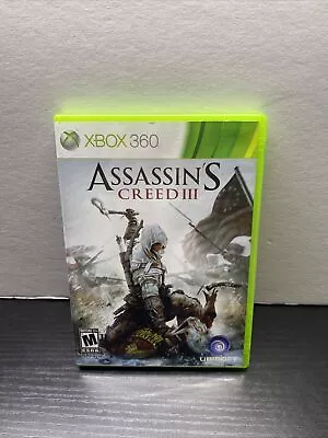 Assassin's Creed III (Microsoft Xbox 360 2012) Free Shipping • $6.99
