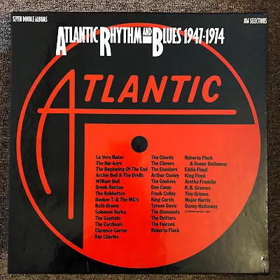 £15 • Buy Various -   Atlantic R&B 1947-1974    - 1985 14 LP Boxset - RARE - 186 Tracks