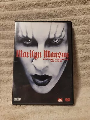 Marilyn Manson - Guns God And Government (DVD 2002) • $15