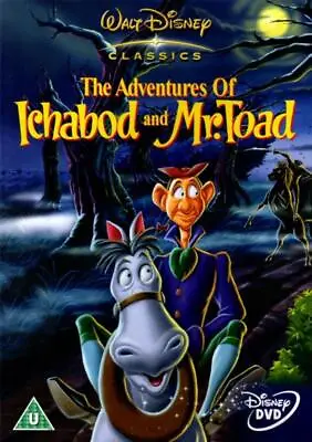 Adventures Of Ichabod And Mr. Toad DVD Children's & Family (2002) Amazing Value • £15.99