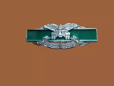 U.s Military Army Combat Armor Badge Hat Lapel Pin Miniature Size 1 3/4  Inch • $5.95