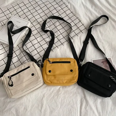 Women Canvas Bag Small Bag Shoulder Bags Messenger Crossbody Purse Phone Bag • $9.60