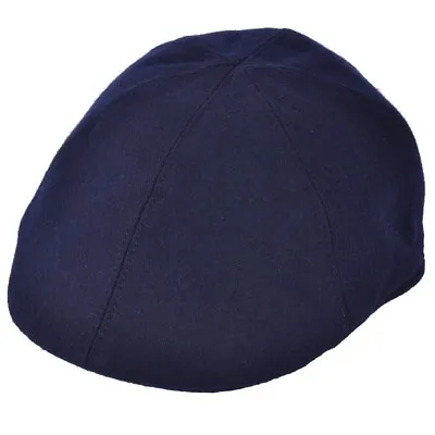 G&H Woollen Six Panel Duckbill Flat Cap • £12