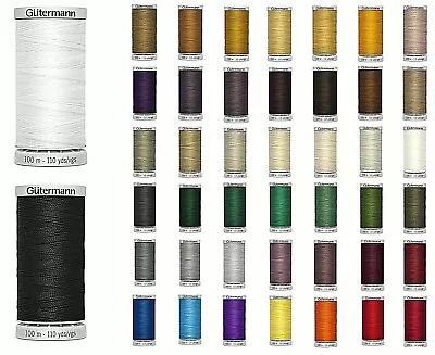 £5 • Buy GUTERMANN EXTRA STRONG THREAD 100M HAND & MACHINE/UPHOLSTERY SEWING-Various Col