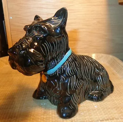 Vintage Ficol Wade Nennie Black Scotty Dog Scottish Terrier Figurine #1472 • $57.95