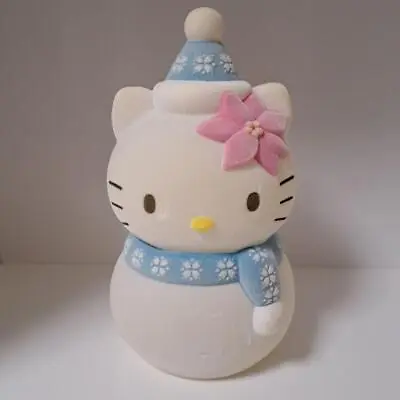 Sanrio Hello Kitty Snowman 27x13x15cm Vintage Good Condition Free Shipping • £56.56