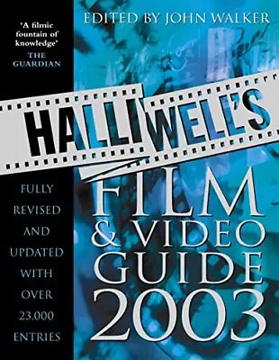 Halliwell's Film And Video Guide 2003--Paperback-0007144121-Good • £3.99
