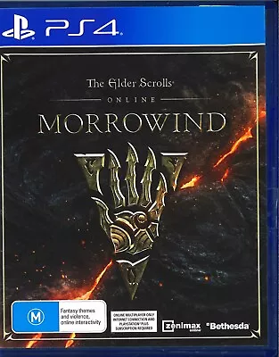 249a New Sealed The Elder Scrolls Online Morrowind Ps4  • $24.95