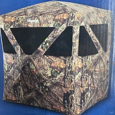 Ameristep Caretaker Ground Blind Mossy Oak Break Up Country Turkey Hunting Deer • $107.99