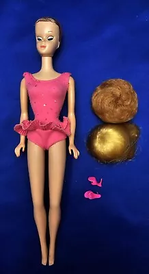 Vintage Barbie Miss Barbie Sleep Eyes Suit Wigs Shoes • $195