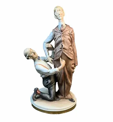 Vintage Pucci Capodimonte Arnart Tailor At Work Porcelain Figurine #1143 Italy • $49.95