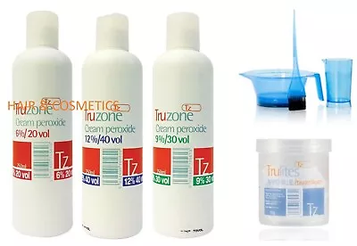 Truzone Cream Peroxide Rapid Blue Powder Bleach - Hair Colouring-fast Uk Post • £1.49