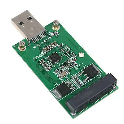 Plug & Play MSATA SSD To USB 3.0 Interface Convertor Adapter Card PCB Board C • $10.99