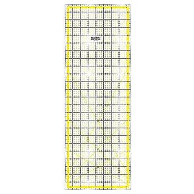 Liquidraw Quilting Ruler 8.5 X 24  Acrylic Imperial Patchwork Rectangle Template • £15.99