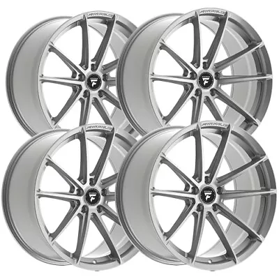 (Set Of 4) Staggered-Fittipaldi 362S 20x8.520x10 5x112 35mm Brushed Wheels Rims • $1240