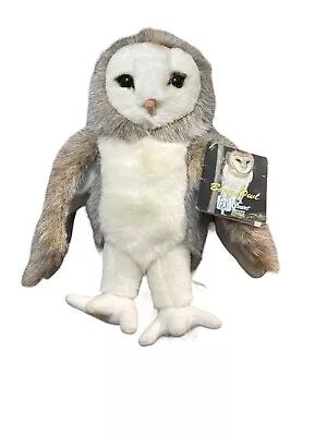 NEW W/Tags Beautiful Vintage Fiesta 11.5” Plush Barn Owl Stuffed Animal Toy. • $22.99