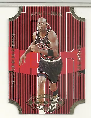 Michael Jordan 1996 UD Fastbreak Connections Die-Cut Insert Card  Chicago Bulls • $9.99