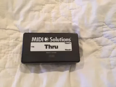 2 Output MIDI Solutions Thru Box • $35