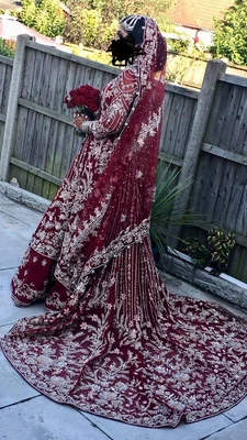 £1000 • Buy Bridal Lengha Dress Asian Indian Pakistani