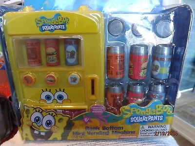 SpongeBob SquarePants Rock Bottom Mini Vending Machine--Brand New • $14.99