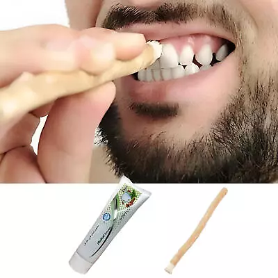 Miswak Siwak Natural Toothbrush Thickened Chewable Toothbrushes For Cleans Teeth • £10.19