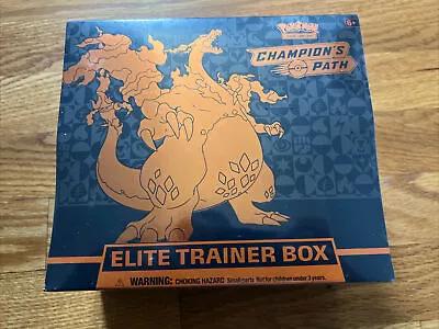 $89.99 • Buy Pokémon TCG: Champion’s Path Elite Trainer Box (155+ Cards)