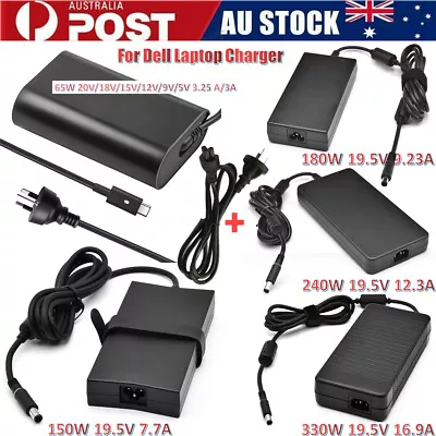 65W 150W 180W 240W 330W Laptop Charger AC Adapter Power Supply For Dell XPS15 14 • $28.89